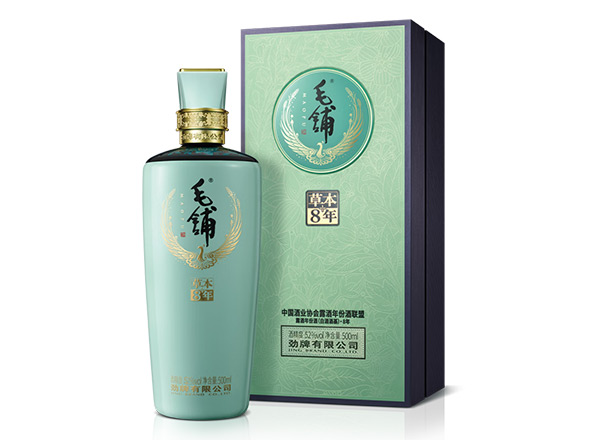 嘉兴劲牌毛铺酒回收毛铺草本年份酒•8年草本42度52度行情价格