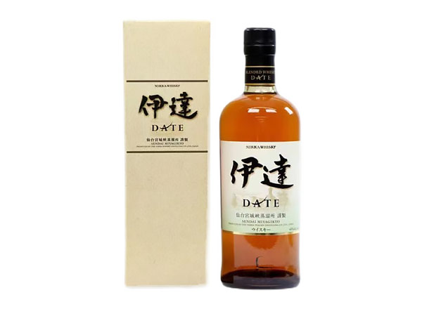 嘉兴Nikka Date回收一甲宫城峡蒸馏所产伊达调和型威士忌行情价格