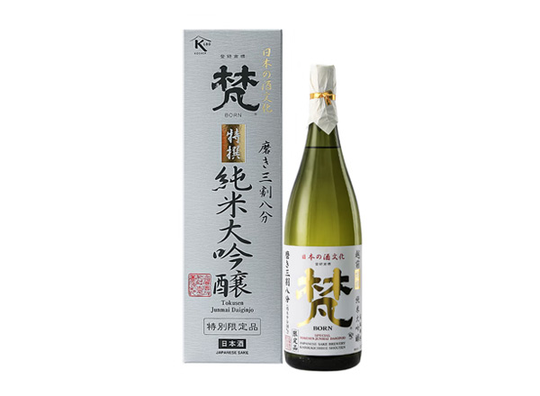 嘉兴梵清酒回收梵特撰38三割八分纯米大吟酿清酒